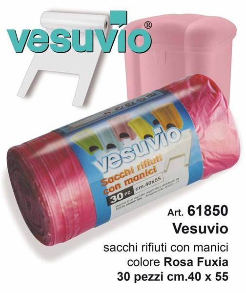 VESUVIO SACCO 40X55CM 30PZ ROSA 