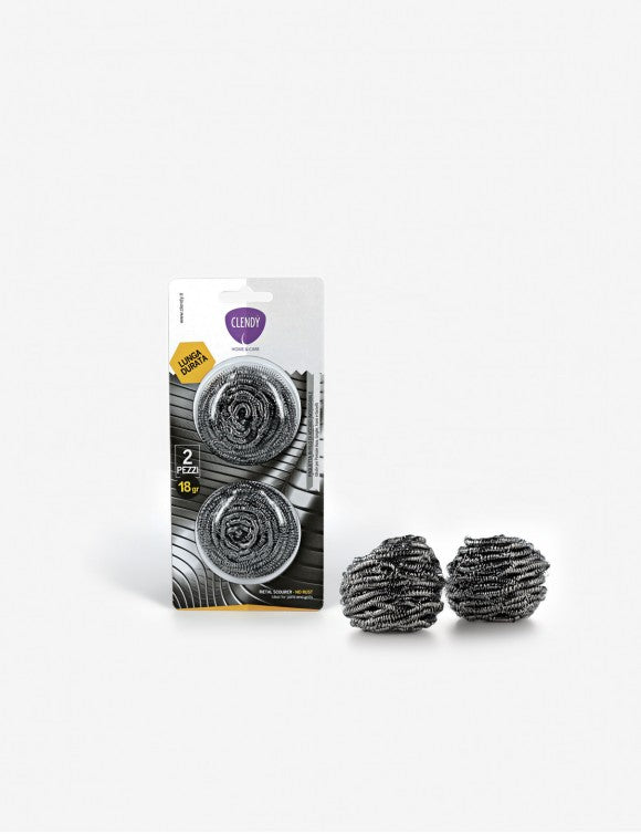 CLENDY PAGLIETTE INOX 2PZ