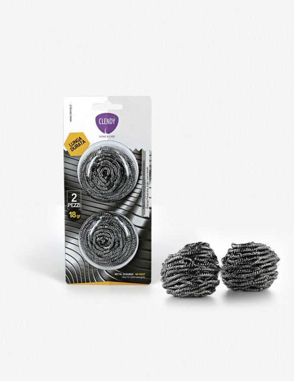 CLENDY PAGLIETTE INOX 2PZ