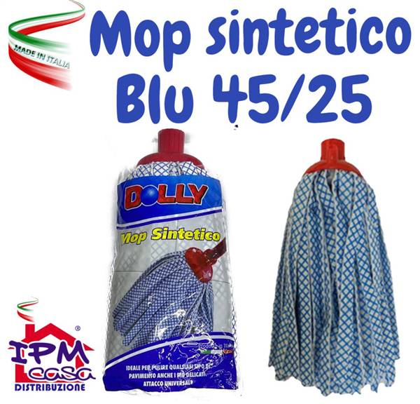 IPM DOLLY MOP SINTETICO BLU 