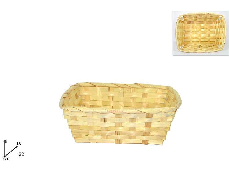 DUE ESSE CESTO INTRECCIATO RETT 22X18X8