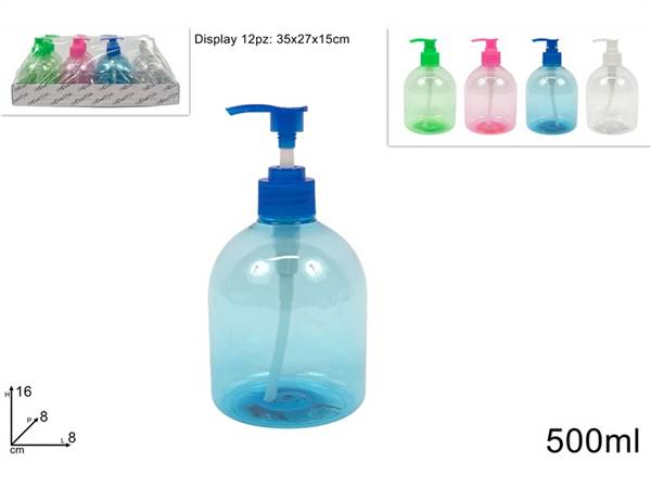 DUE ESSE DOSATORE 500ML TRASPARENTE 