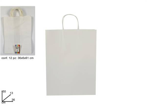 DUE ESSE BUSTA REGALO CAR BIANC 50X13X36 