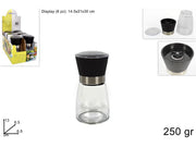 DUE ESSE MACINA PEPE/SALE IN VETRO 250GR