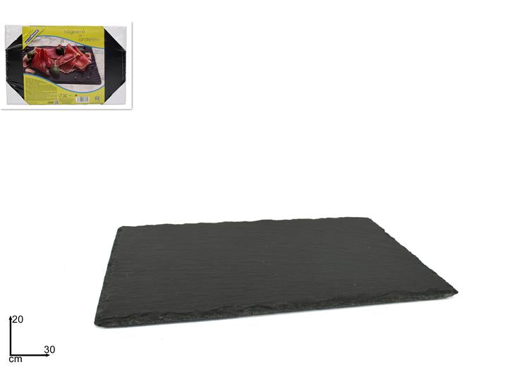 DUE ESSE TAGLIERE ARDESIA RETT. 20X30CM