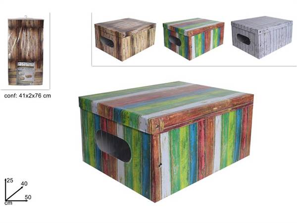 DUE ESSE BOX ABITI 50X40X25 LEGNO 