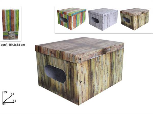 DUE ESSE BOX ABITI 54X44X33 LEGNO 