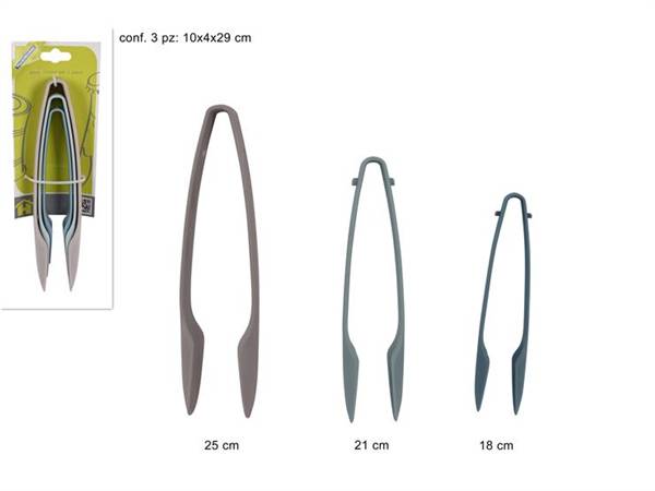 DUE ESSE PINZE PLASTICA SET 3PZ 