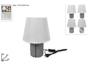 DUE ESSE LUME BIANCO CON FANTASIE NERO 