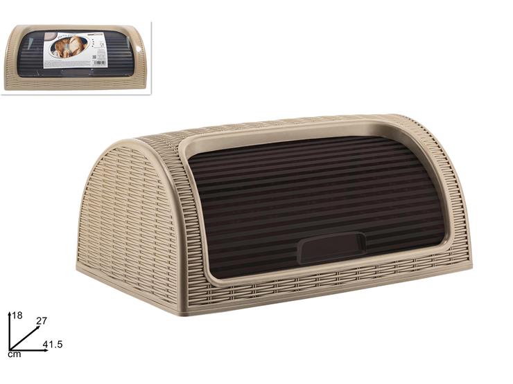 DUE ESSE PORTAPANE EFFETTO RATTAN CAPPUC