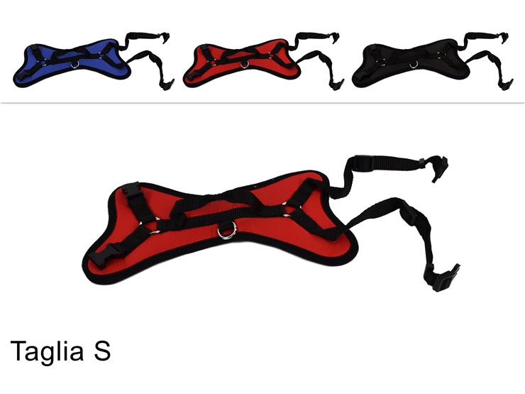 DUE ESSE PETTORINA CANI TAGLIA.S 3COL. REGOLABILE