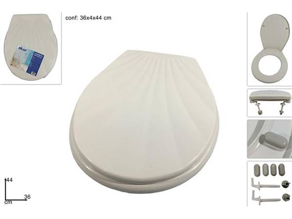DUE ESSE COPRIWATER BIANCO IN PLASTICA 