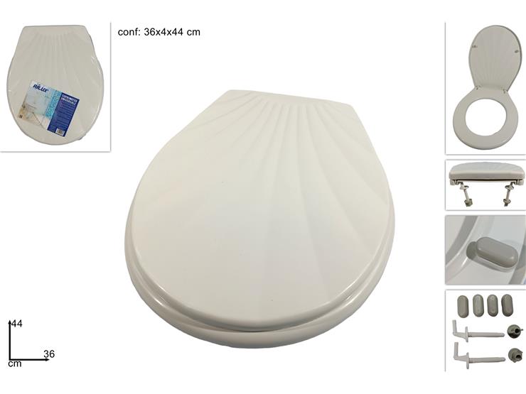 DUE ESSE COPRIWATER BIANCO IN PLASTICA