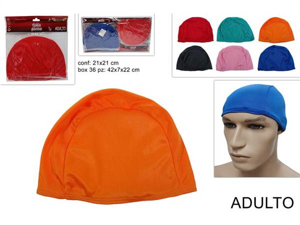 DUE ESSE CUFFIA PISCINA ADULTO 6 COL. 