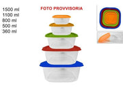 DUE ESSE CONTENITORI PLAST TRASP 5PZ 