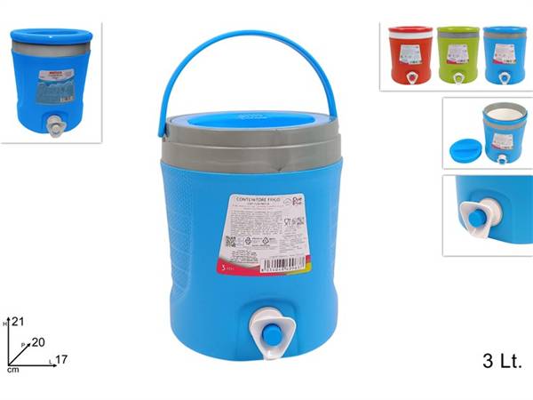 DUE ESSE CONTENITORE FRIGO C/RUBIN 3LT 