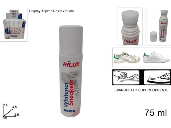 DUE ESSE BIANCHETTO PER SCARPE 75ML