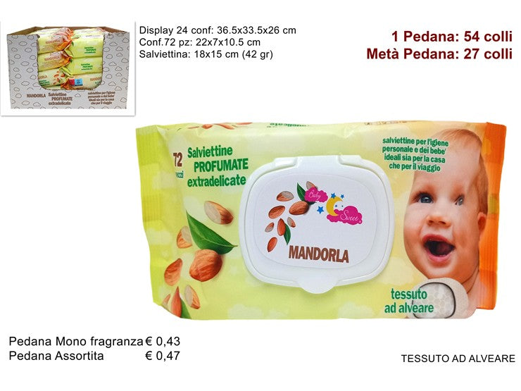 DUE ESSE SALVIETTINE DETERG. 72PZ. MANDO