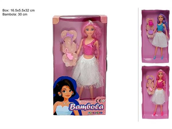 DUE ESSE BAMBOLA CON ACCESSORI 2ASS 
