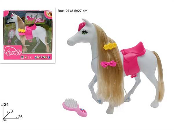 DUE ESSE CAVALLO BIANCO CON ACCESSORI 