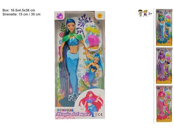 DUE ESSE COPPIA SIRENETTA 3ASS 