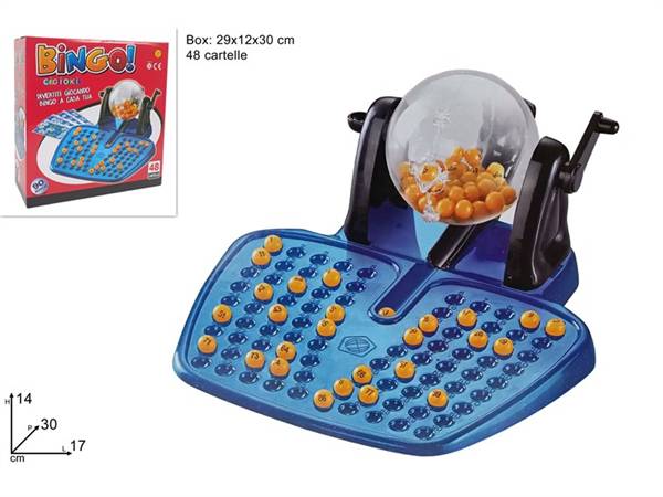 DUE ESSE BINGO CON 47 CARTELLE 