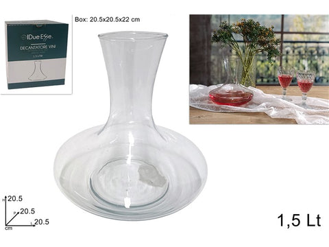 DUE ESSE DECANTER 1,5LT - Infinity Home Store