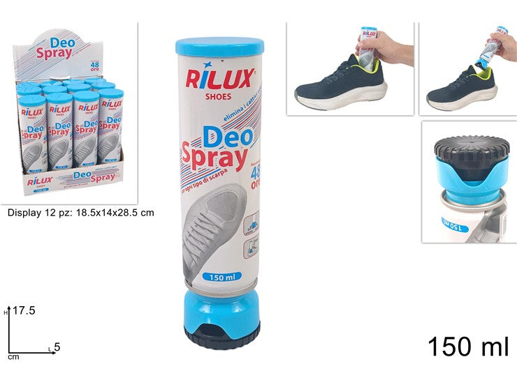DUE ESSE DEODORANTE SPRAY X CALZAT 150ML