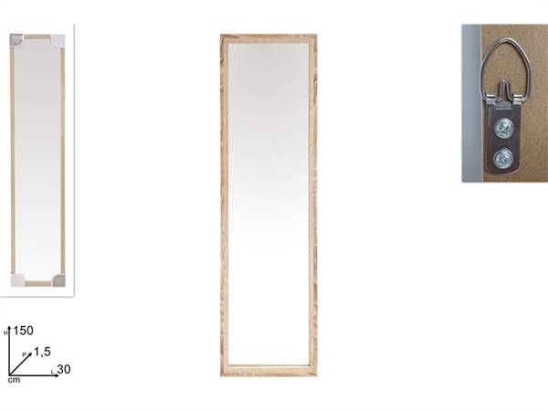 DUE ESSE CORNICE SPECCHIO 30X150 NATURAL 