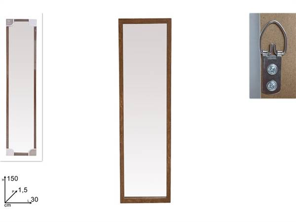 DUE ESSE CORNICE SPECCHIO 30X150 NOCE 