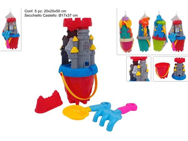 DUE ESSE SECCHIELLO CASTELLO 17CM 