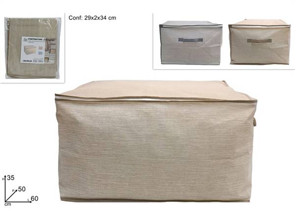 DUE ESSE CUSTODIA IN TESSUTO 60X50X35 2 COLORI
