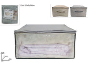 DUE ESSE CUSTODIA IN TESSUTO 50X40X25 2 COLORI CON PVC