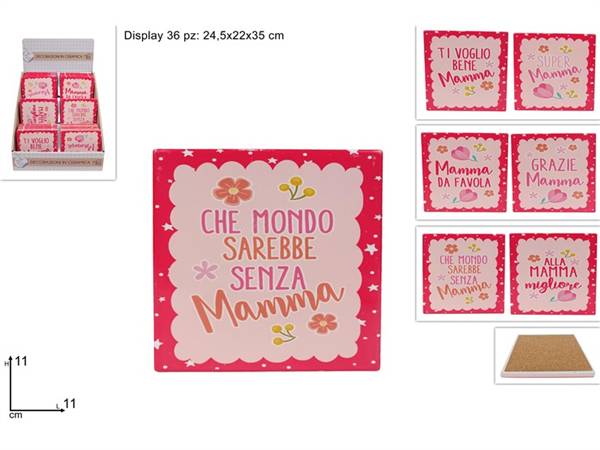 DUE ESSE SOUVENIR 11CM FESTA DELLA MAMMA 