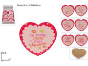 DUE ESSE SOUVENIR CUORE 11CM FESTA MAMMA 