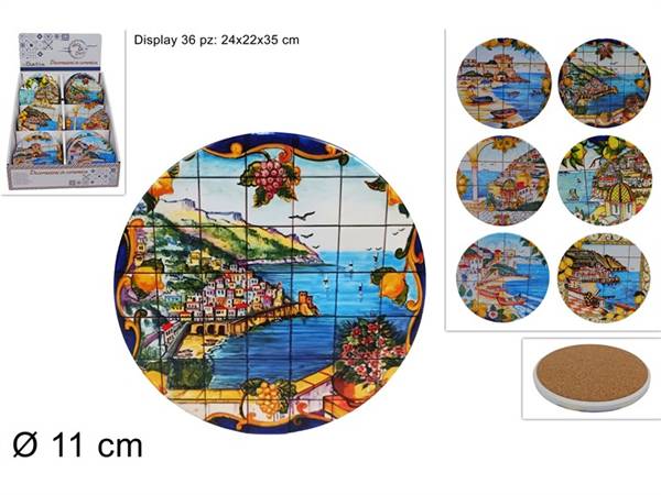 DUE ESSE SOUVENIR 11CM DEC. PAESAGGIO