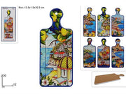 DUE ESSE TAGLIERE 12X30 DEC. PAESAGGIO CON BASE SUGHERO
