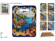 DUE ESSE TAGLIERE 15X20 DEC. PAESAGGIO CON BASE SUGHERO
