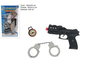 DUE ESSE PISTOLA POLICE CON MANETTE E BUSSOLA