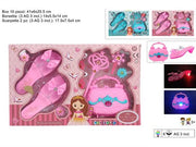 DUE ESSE SET BELLEZZA CON SCARPE E BORSA C/LUCI