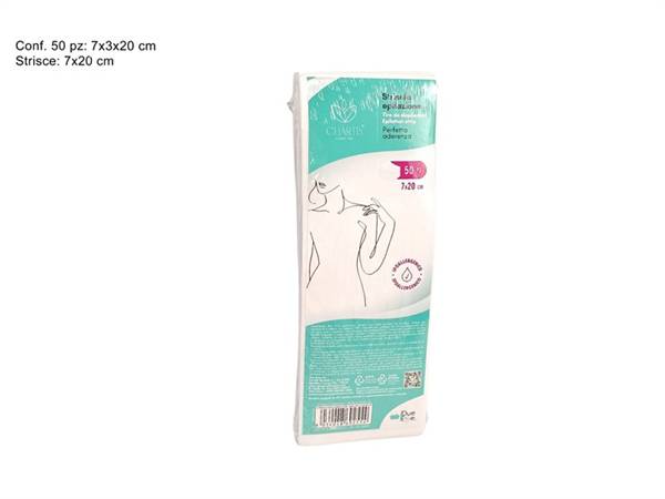 DUE ESSE STRISCE DEPILAZIONE 50PZ PER CERA 7CMX20CM