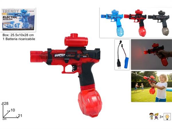 DUE ESSE PISTOLA ACQUA ELETT RICARIB 