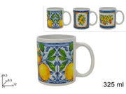 DUE ESSE TAZZONE MUG 325ML DEC. LIMONE 