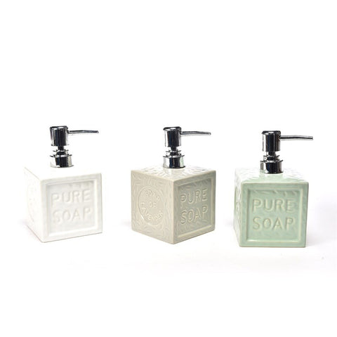 MERCURY DISPENSER SAPONE PURE SOAP 8,5X8,5XH.15 COLORI ASSORTITI