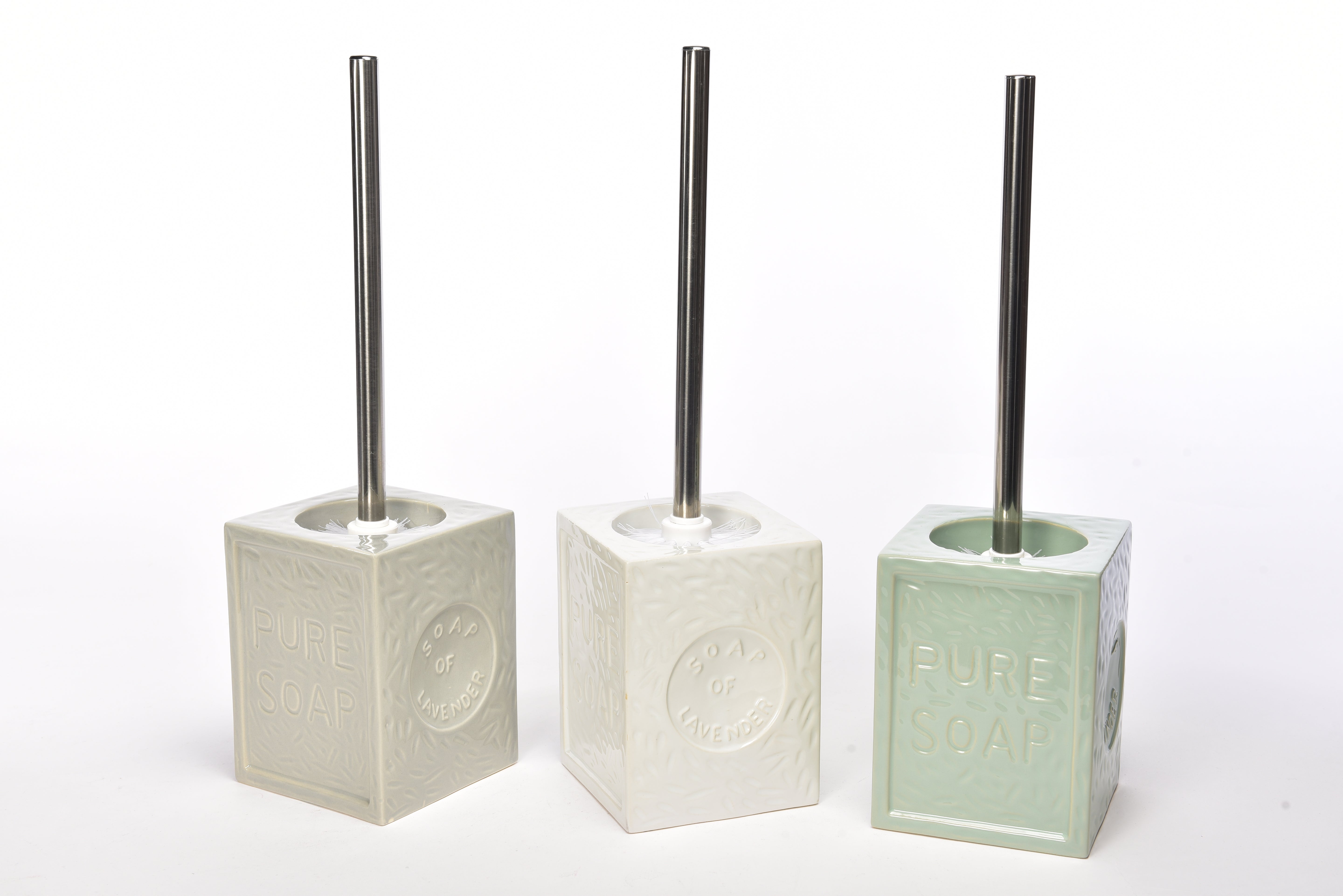 MERCURY SPAZZOLONE PURE SOAP COL ASS 11X11XH.39