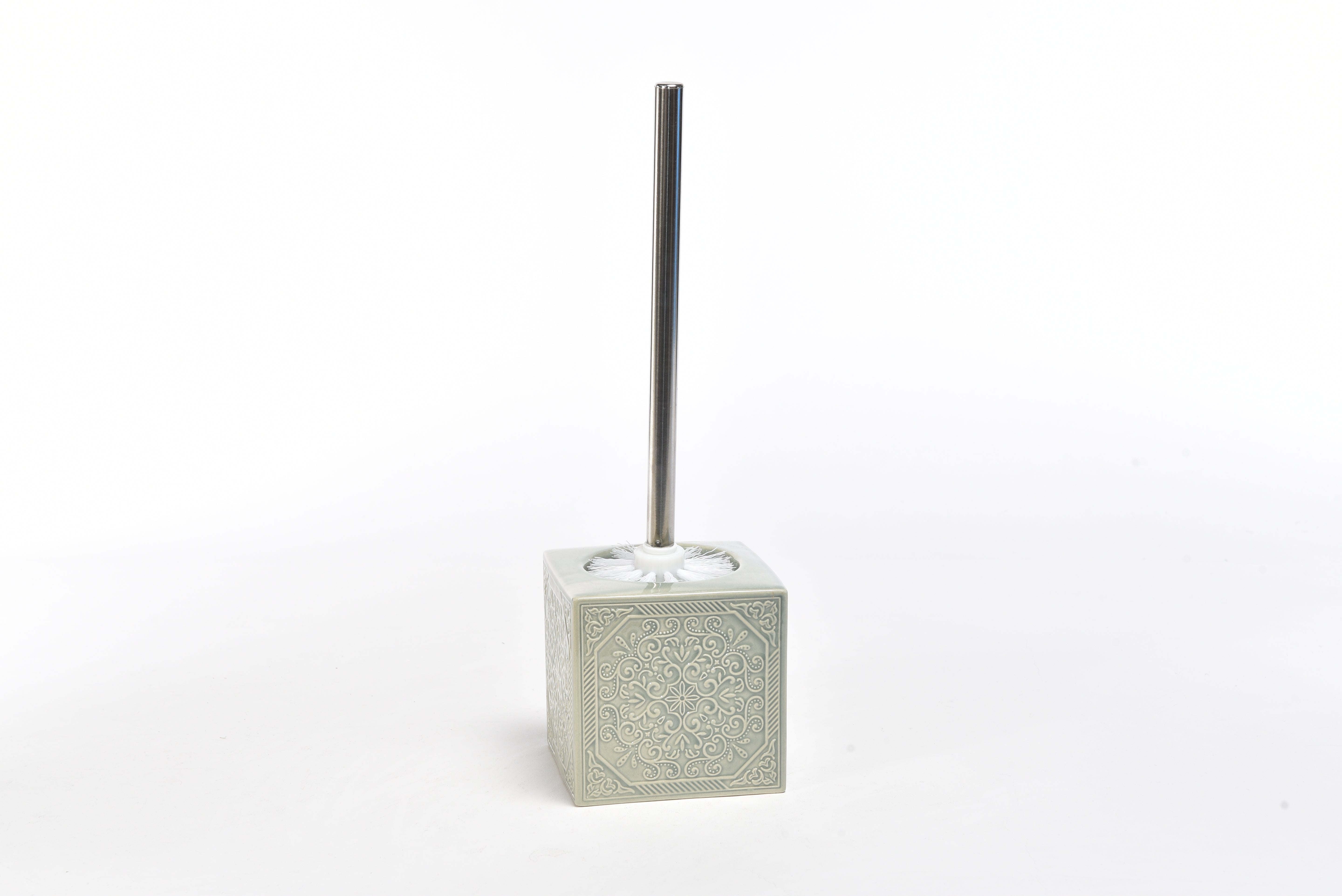 MERCURY SPAZZOLONE GRIGIO MOSAIQUE 11.5X11.5XH.36CM