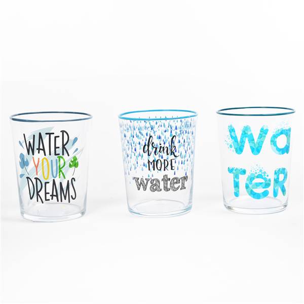 MERCURY SET 6 BICCH VETRO WATER CC.300 