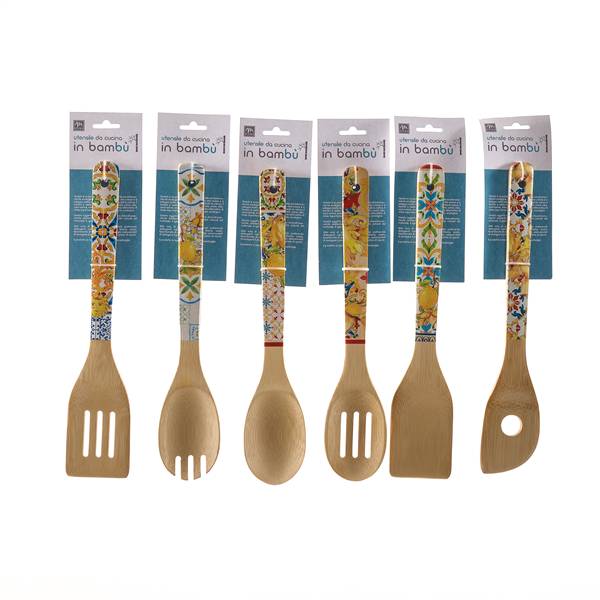 MERCURY UTENSILE DA CUCINA IN BAMBU 