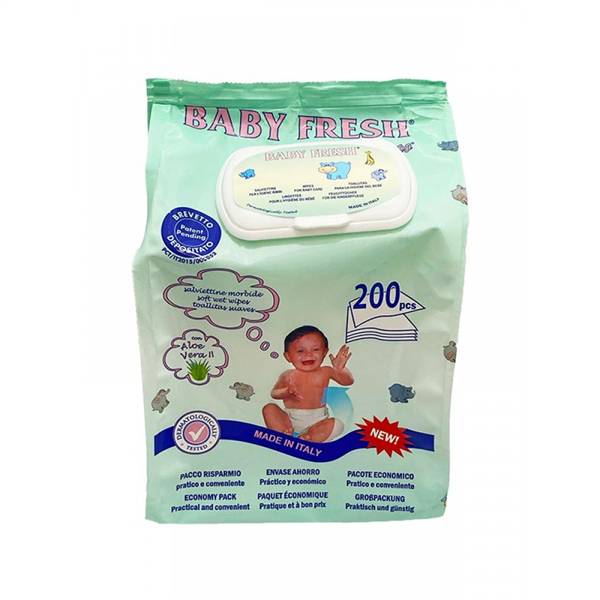 BABY FRESH SALVIETTINE 200PZ TALCO 