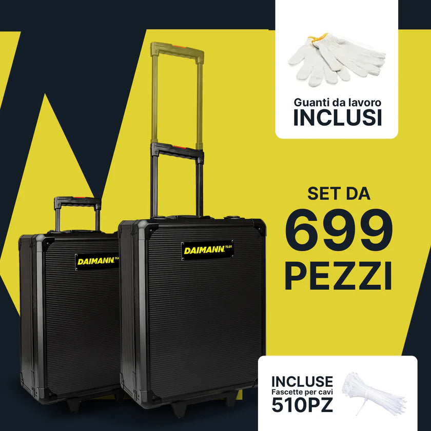 AVILIA TROLLEY PORTATTREZZI NERO 699PZ